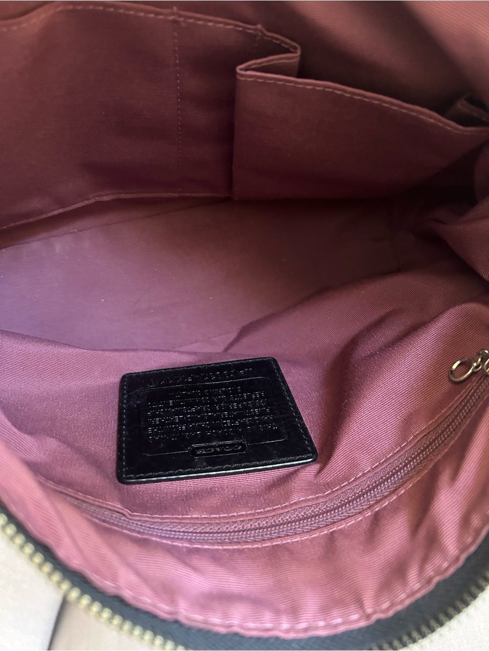 Coach Canvas Crossbody Bag in Black and gray - Picture 12 of 13
